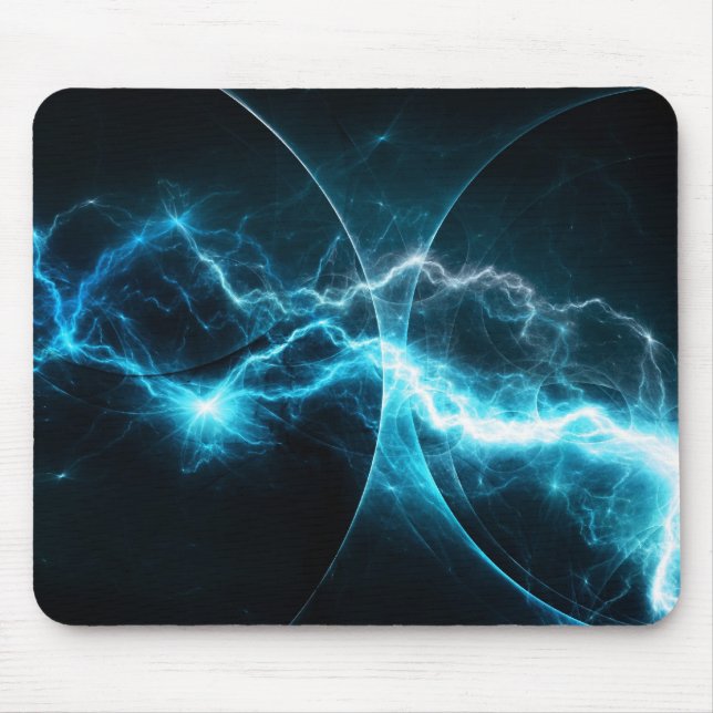 Cyan storm mousepad (Front)