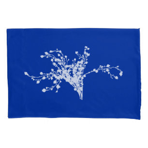 Cyano Print Berries Pillowcase