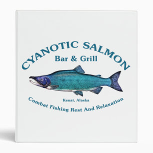 Cyanotic Salmon Bar & Grill Binder