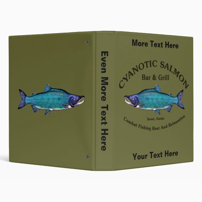 Cyanotic Salmon Bar & Grill Binder (Background)