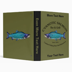 Cyanotic Salmon Bar & Grill Binder