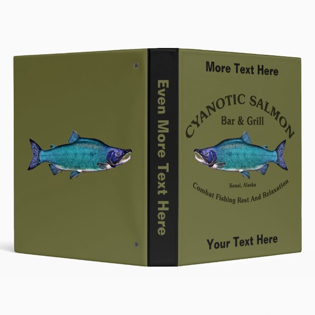 Cyanotic Salmon Bar & Grill Binder (Background)