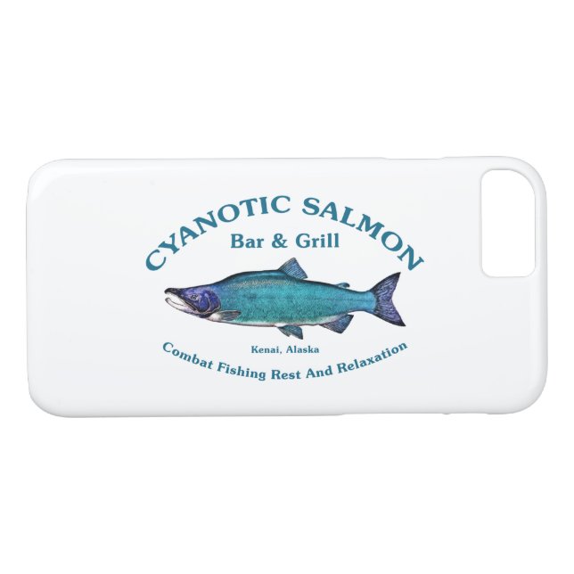 Cyanotic Salmon Bar & Grill Case-Mate iPhone Case (Back (Horizontal))