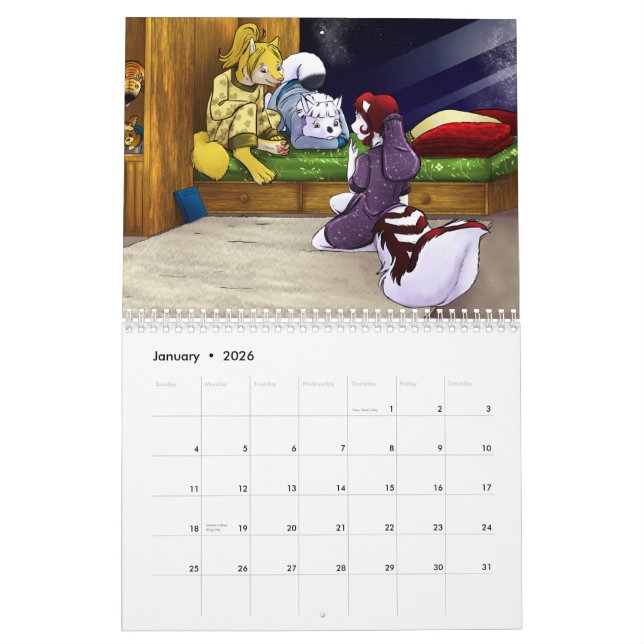 Cyantian fait la chronique du calendrier 2012 (Jan 2026)