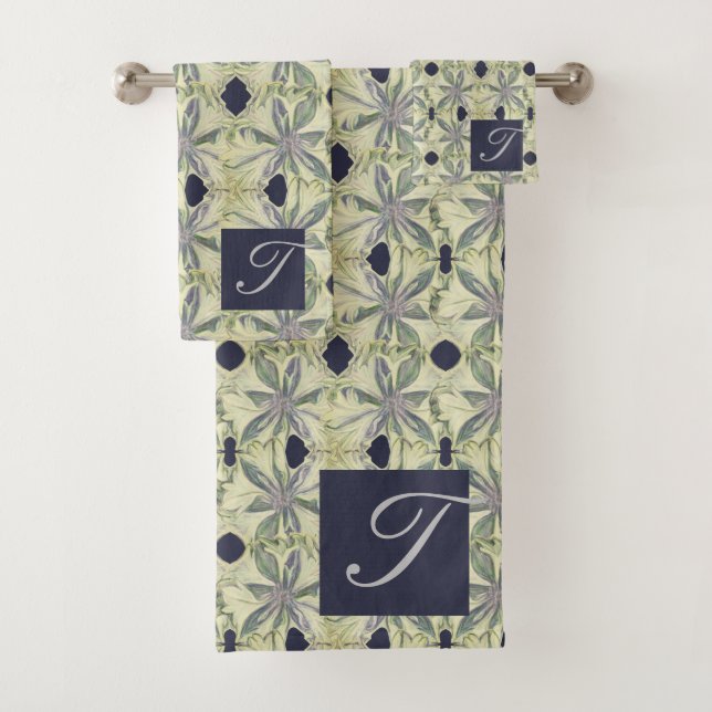 Cyanus Lattice avec bleu marine (En situation)