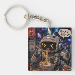 Cyber Bites – Robot Ramen Night Keychain