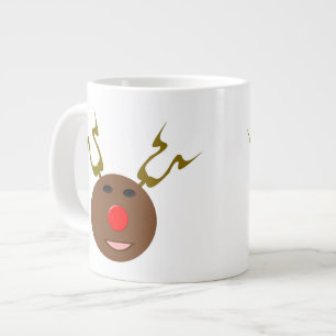 Cyber Christmas Reindeer Mug