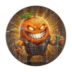 Cyber-Citrus Cutting Board