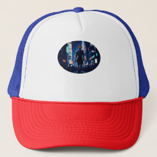 Cyber City Boy Trucker Hat
