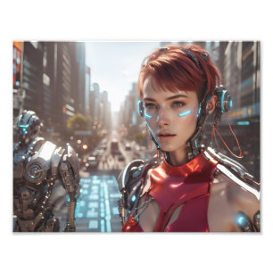 Cyber City Photo Print