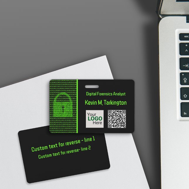 Cyber Conference & InfoSec Business - Lock & Code Badge (Creator Uploaded)