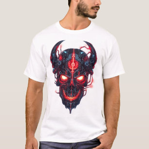 Cyber Demon Skull Lord T-Shirt