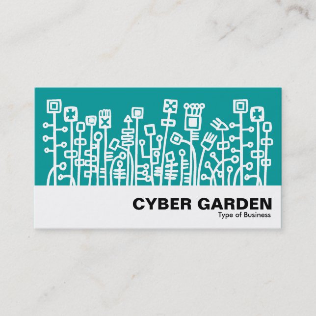 Cyber Garden 014 Business Card (Front)