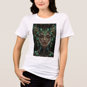 Cyber Goddess of Light Tri-Blend Shirt