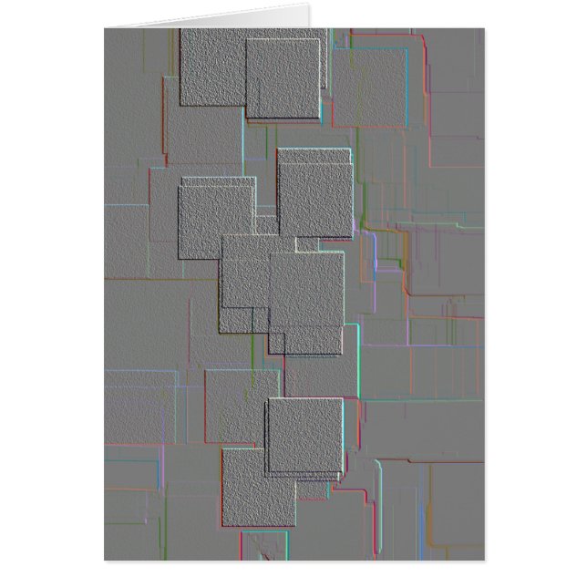 "Cyber gothique" Art géométrique (Devant)