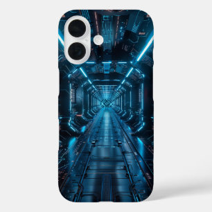 Cyber Grid Nexus iPhone 16 Case