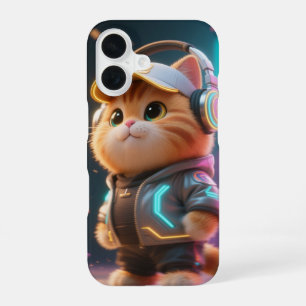 Cyber Kawaii Cat Phone Case