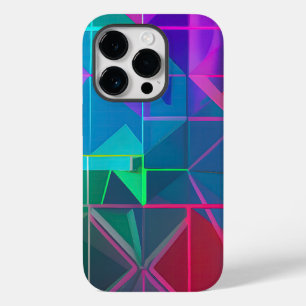 Cyber Lattice: A Spectrum of Light Case-Mate iPhone 14 Pro Case