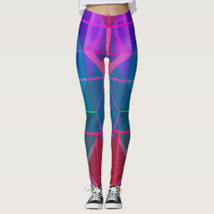 Cyber Lattice: A Spectrum of Light    Leggings