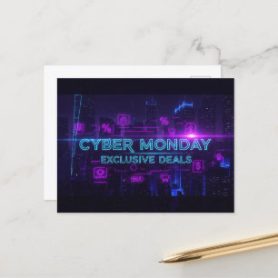 Cyber Monday Postcard