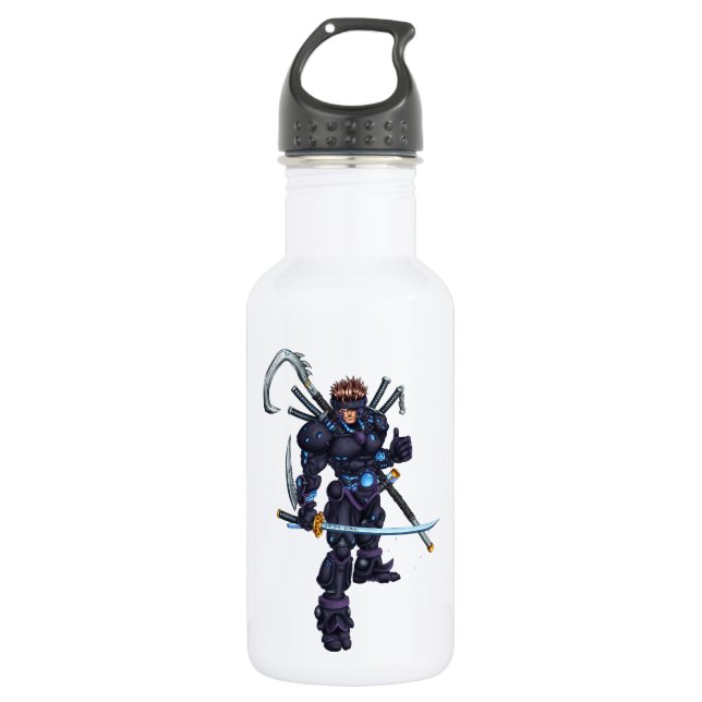 Cyber Ninja 532 Ml Water Bottle (Front)