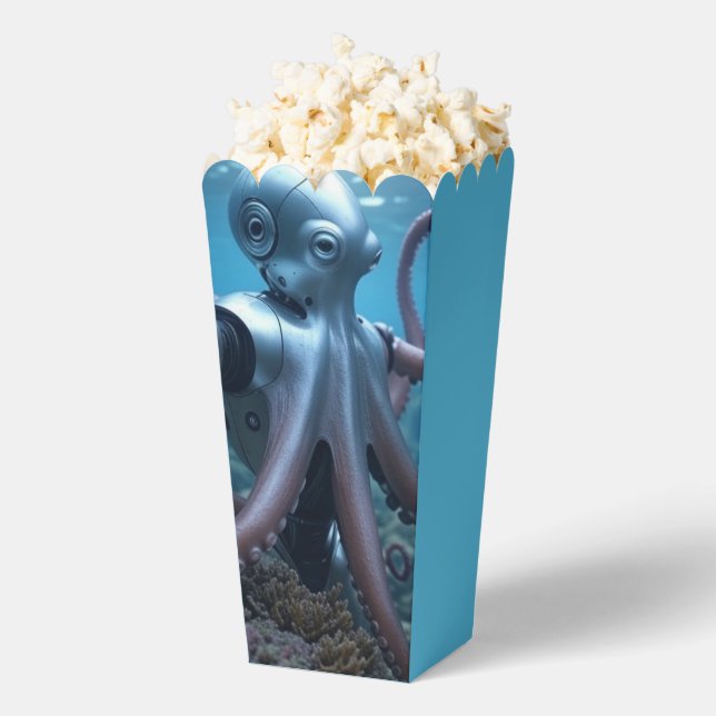 Cyber Octopus popcorn boxes (Popped)