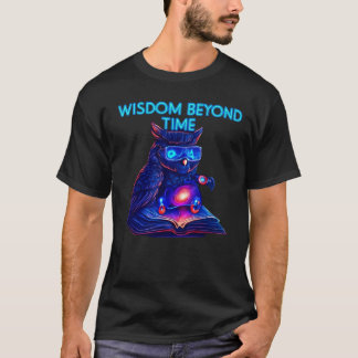 Cyber Owl – Wisdom Beyond Time T-Shirt