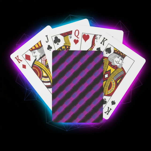 Cyber Plaid Playing Cards (Creator Uploaded)
