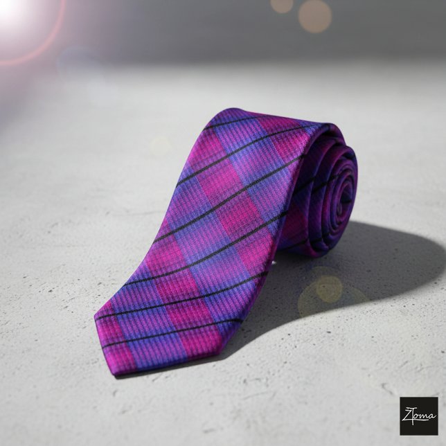Cyber Plaid Tie (Creator Uploaded)