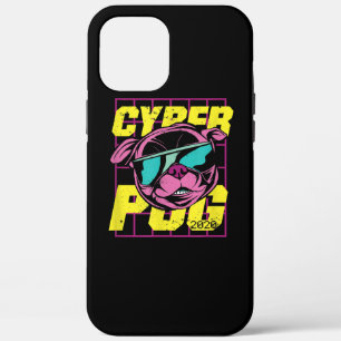 Cyber Pug Cool Pug Dog iPhone 12 Pro Max Case