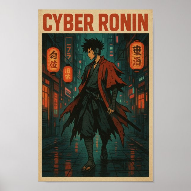 Cyber Ronin Poster (Front)