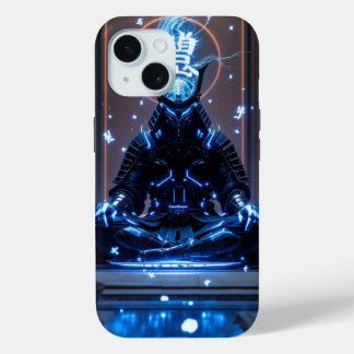 Cyber Samurai: Digital Enlightenment iPhone 15 Case