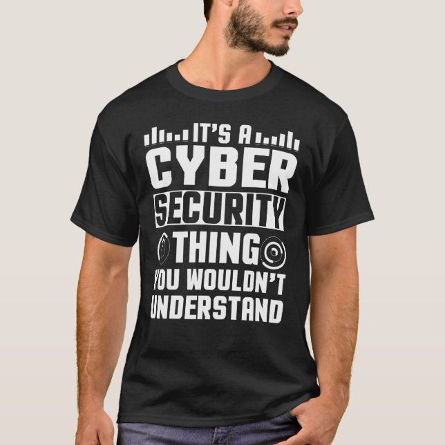 Cyber Security Apparel Security T-Shirt (Front)