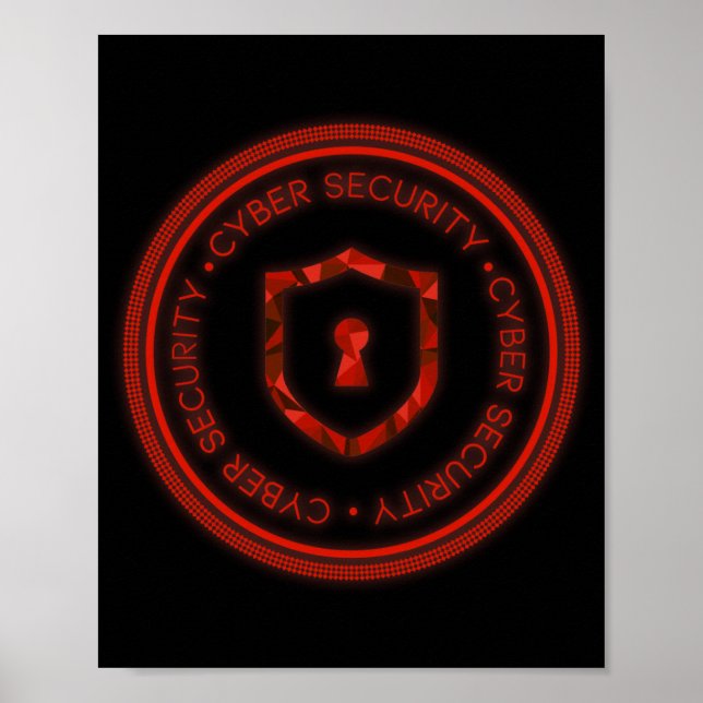 CYBER SECURITY BADGE SEAL POSTER (Front)