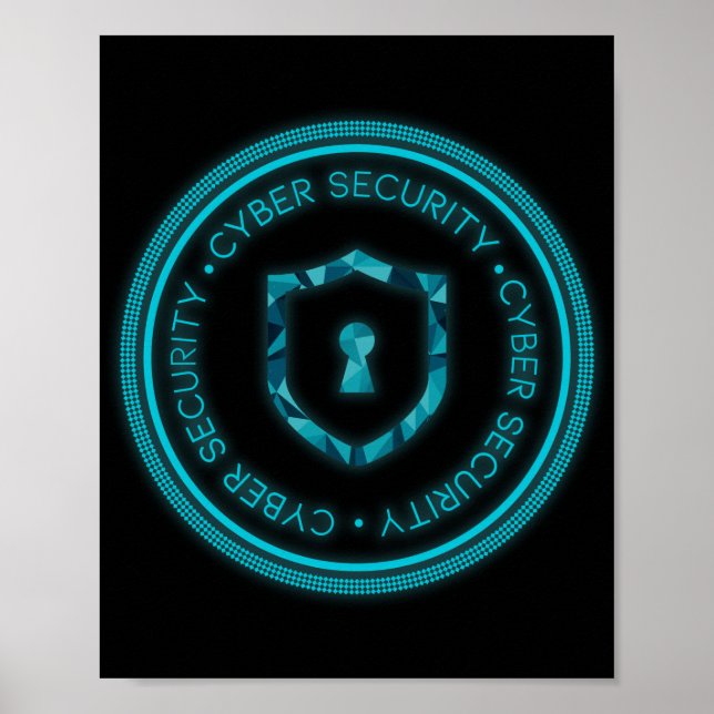CYBER SECURITY BADGE SEAL POSTER (Front)