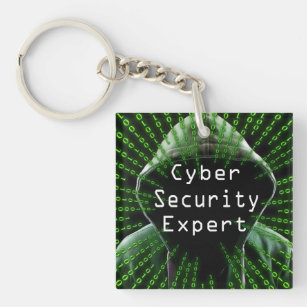 Cyber Security Business Expert Keychain