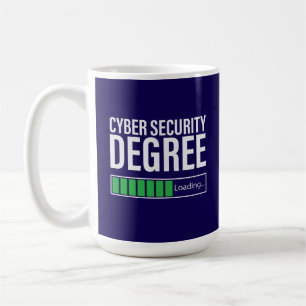 Cyber Security Degree Loading, specialist Coffee Mug