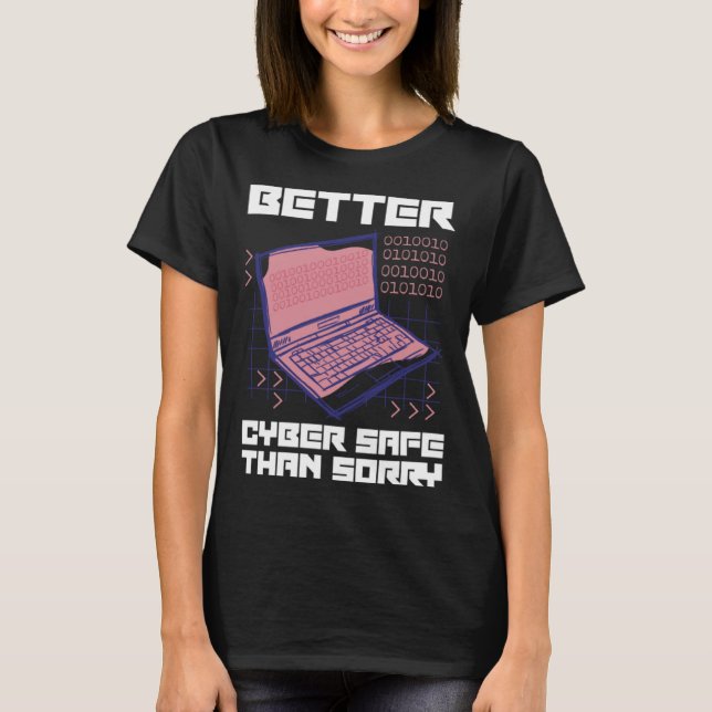 Cyber Security Expert I computer engineer for ethi T-Shirt (Front)