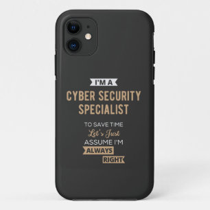 Cyber Security Specialist iPhone 11 Case