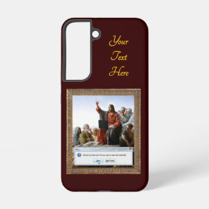 Cyber Sermon Funny Personalized Samsung Galaxy Case