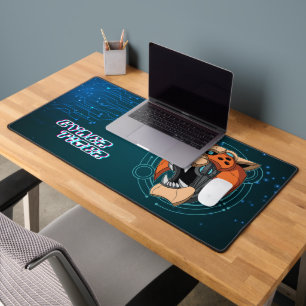 Cyber Tiger   Desk Mat