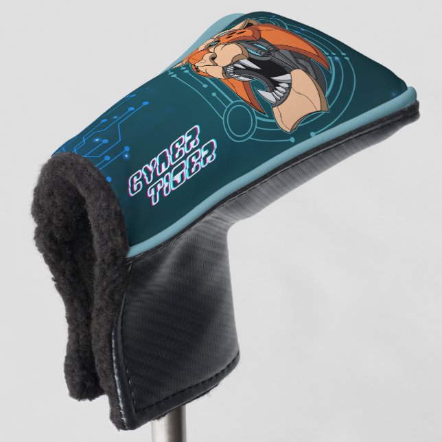 Cyber Tiger | Golf Putter Cover (3/4 Front)