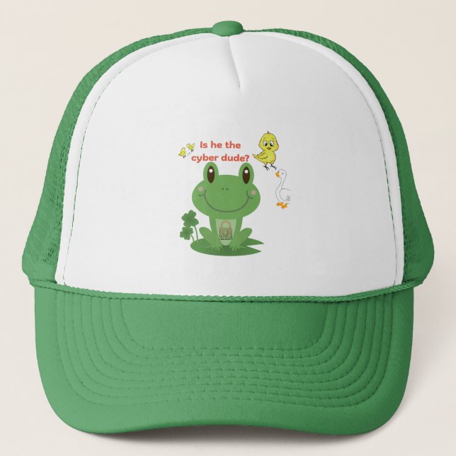Cyber Trucker Hat (Front)