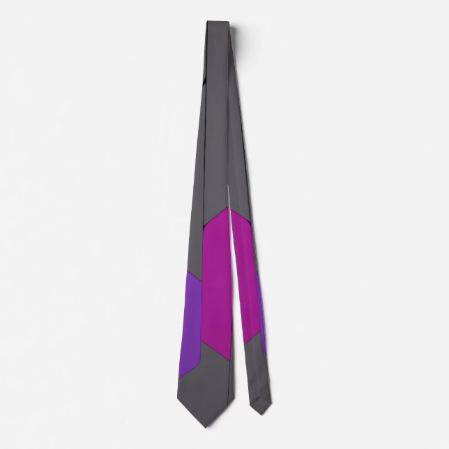 Cyber Wall  Neck Tie (Front)