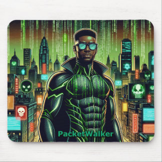 Cyber Warrior Custom Mousepad