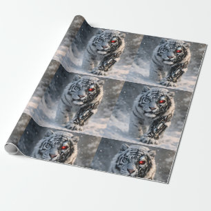 Cyber wildlife design de wrapping paper