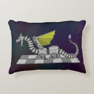Cyberdragon Accent Pillow