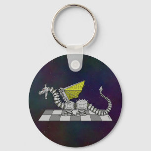 Cyberdragon Keychain