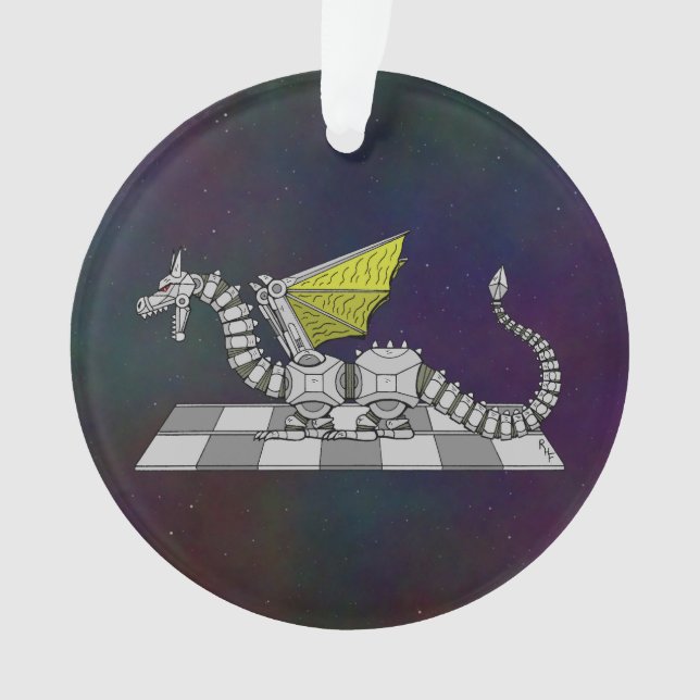 Cyberdragon Ornament (Front)