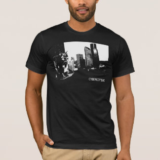 CYBERKITTENS: Jacked In (black) T-Shirt